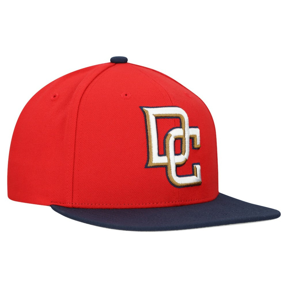 MLB Washington Nationals Mitchell & Ness Cooperstown Collection Basic Flip Snapback Hat