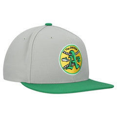 MLB Athletics Mitchell & Ness Cooperstown Collection Basic Flip Snapback Hat