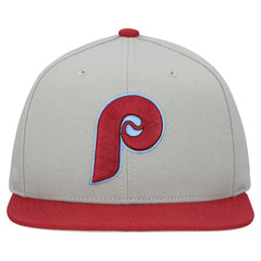 MLB Philadelphia Phillies Mitchell & Ness Cooperstown Collection Basic Flip Snapback Hat