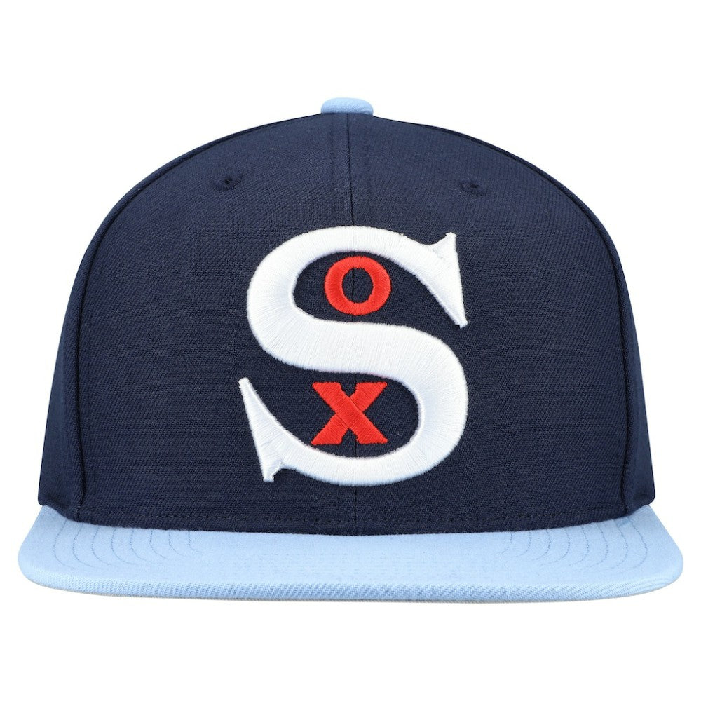 MLB Chicago White Sox Mitchell & Ness Cooperstown Collection Basic Flip Snapback Hat