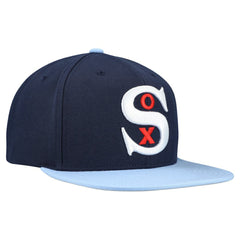 MLB Chicago White Sox Mitchell & Ness Cooperstown Collection Basic Flip Snapback Hat