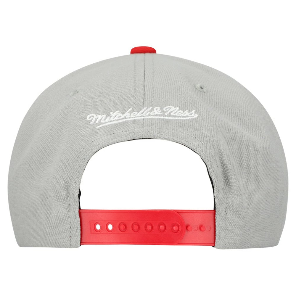 MLB Boston Red Sox Mitchell & Ness Cooperstown Collection Basic Flip Snapback Hat
