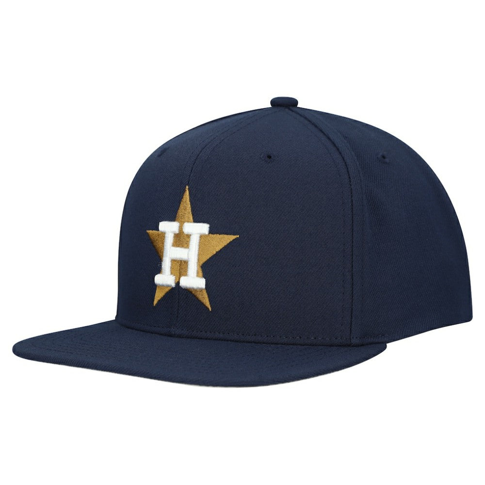 MLB Houston Astros Mitchell & Ness Cooperstown Collection Basic Flip Snapback Hat