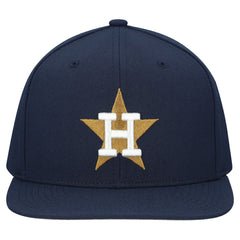 MLB Houston Astros Mitchell & Ness Cooperstown Collection Basic Flip Snapback Hat