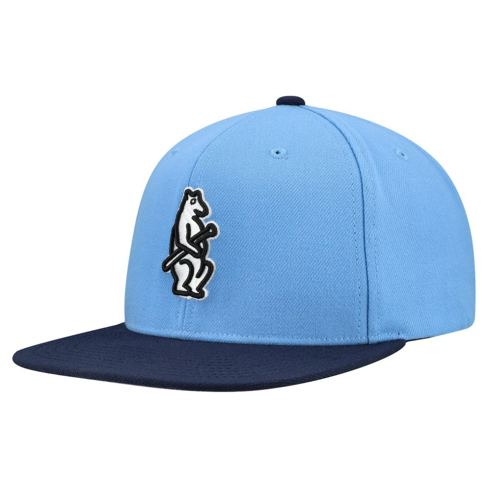 MLB Chicago Cubs Mitchell & Ness Cooperstown Collection Basic Flip Snapback Hat
