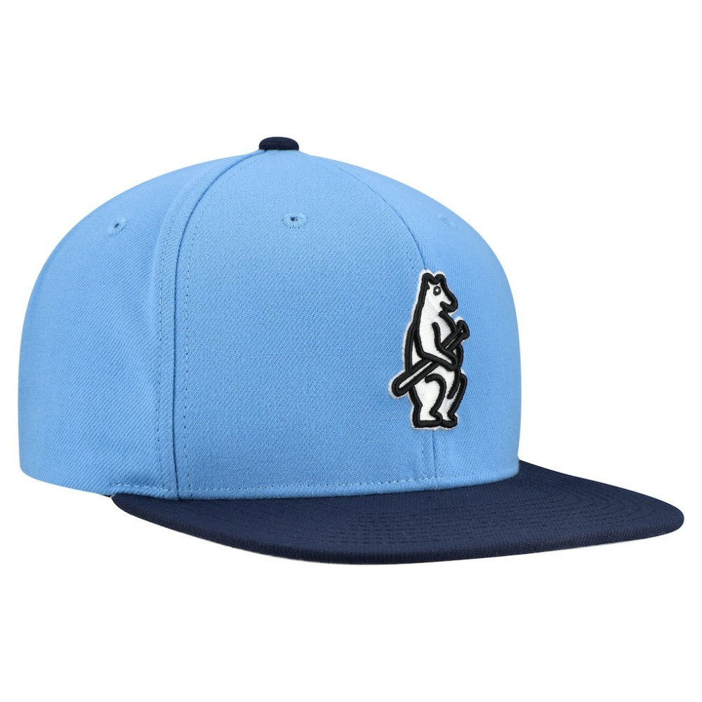 MLB Chicago Cubs Mitchell & Ness Cooperstown Collection Basic Flip Snapback Hat