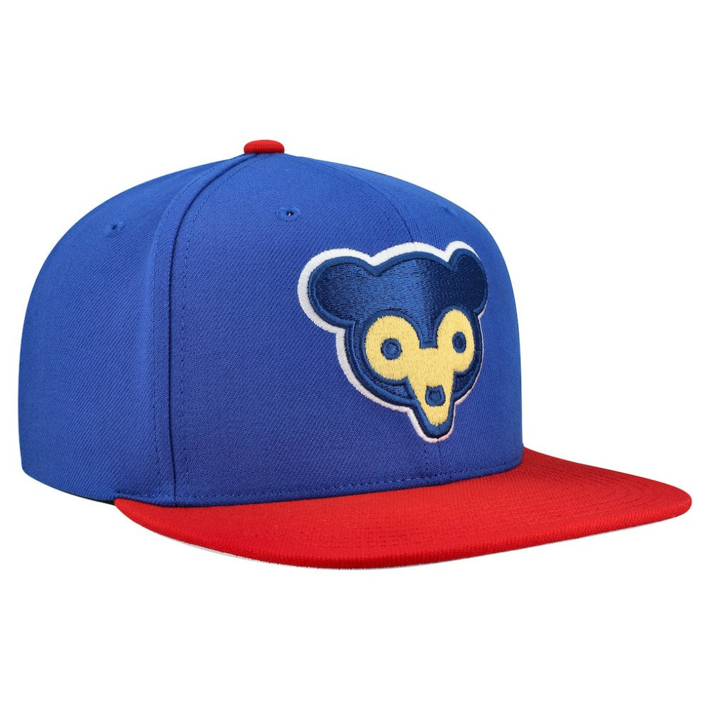 MLB Chicago Cubs Mitchell & Ness Cooperstown Collection Basic Flip Snapback Hat