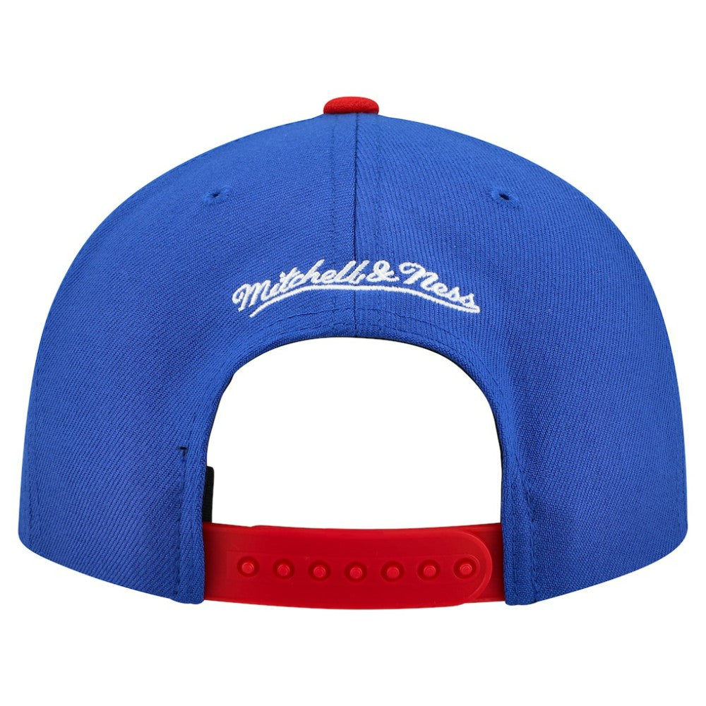 MLB Chicago Cubs Mitchell & Ness Cooperstown Collection Basic Flip Snapback Hat