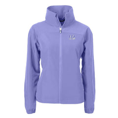 Cutter & Buck Women's Charter Eco Recycled Full-Zip Jacket - Cincinnati Bengals