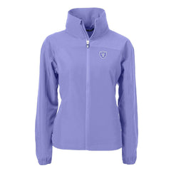 Cutter & Buck Women's Charter Eco Recycled Full-Zip Jacket - Las Vegas Raiders