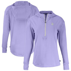 Cutter & Buck Women's Daybreak Eco Recycled Half-Zip Hoodie - Minnesota Vikings