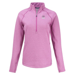 Cutter & Buck Women's Peshastin Eco Fleece Recycled Half-Zip Top - Green Bay Packers