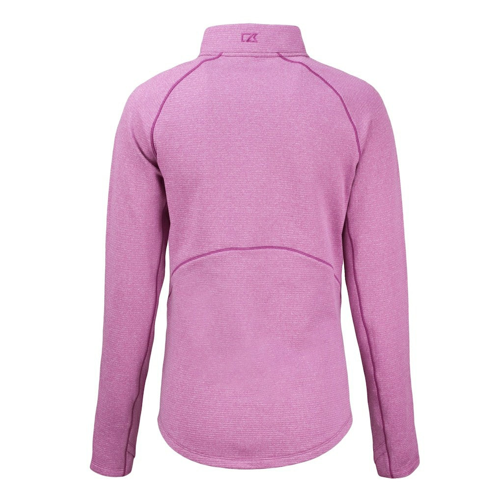 Cutter & Buck Women's Peshastin Eco Fleece Recycled Half-Zip Top - Pittsburgh Steelers