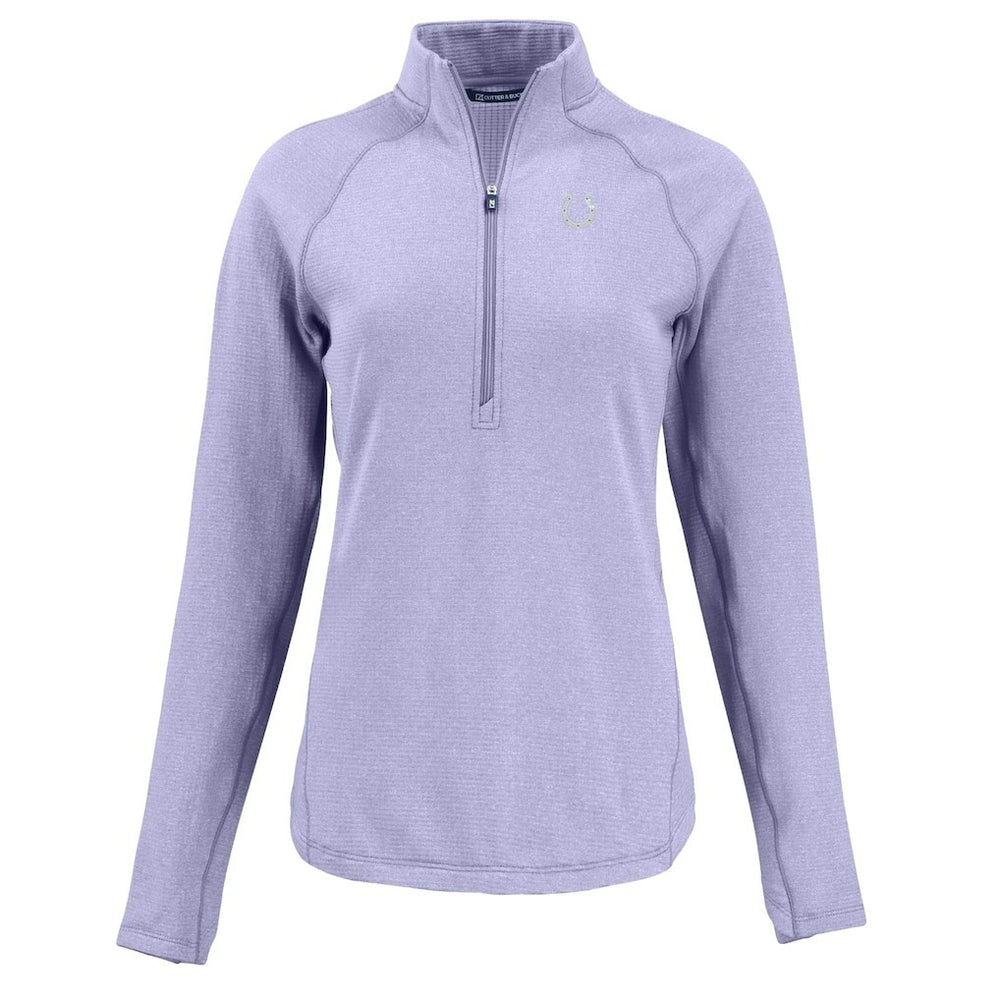Cutter & Buck Women's Peshastin Eco Fleece Recycled Half-Zip Top - Indianapolis Colts
