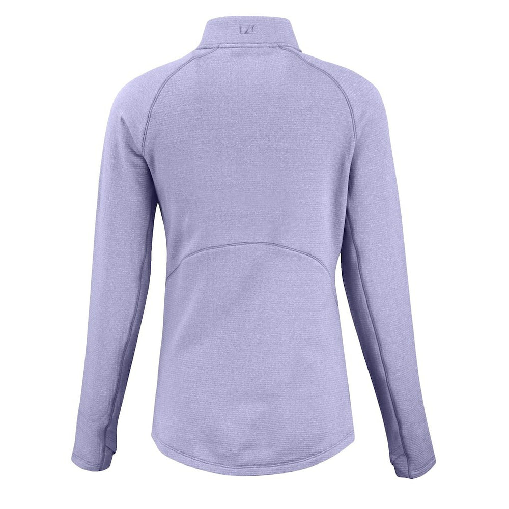 Cutter & Buck Women's Peshastin Eco Fleece Recycled Half-Zip Top - Cleveland Browns