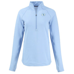 Cutter & Buck Women's Peshastin Eco Fleece Recycled Half-Zip Top - San Francisco 49ers