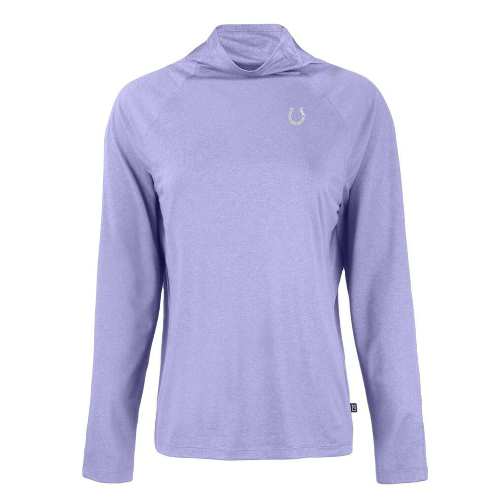 Cutter & Buck Women's Coastline Epic Comfort Eco Recycled Funnel Neck Top - Indianapolis Colts