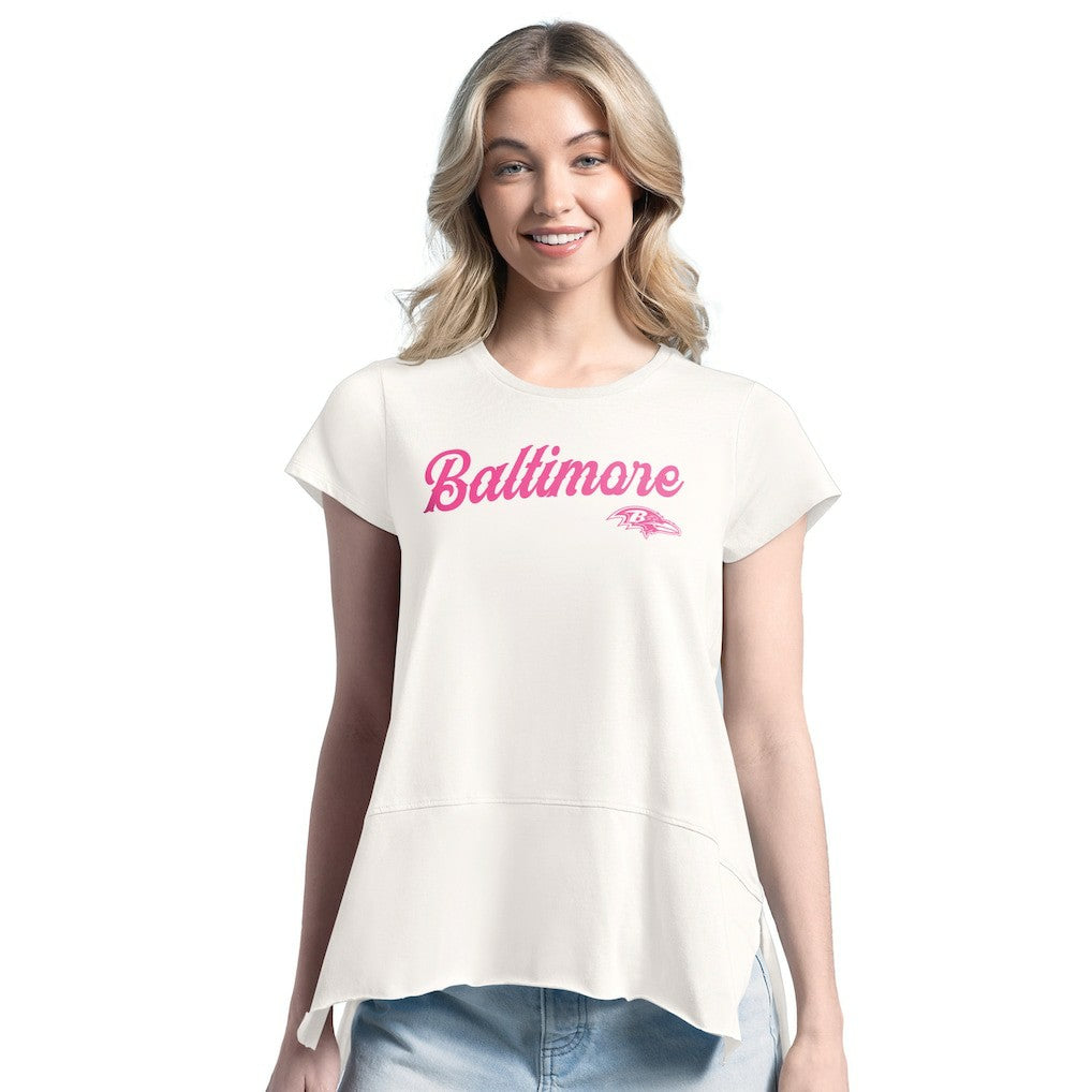 Margaritaville Women's Gametime Is Paradise T-Shirt - Baltimore Ravens