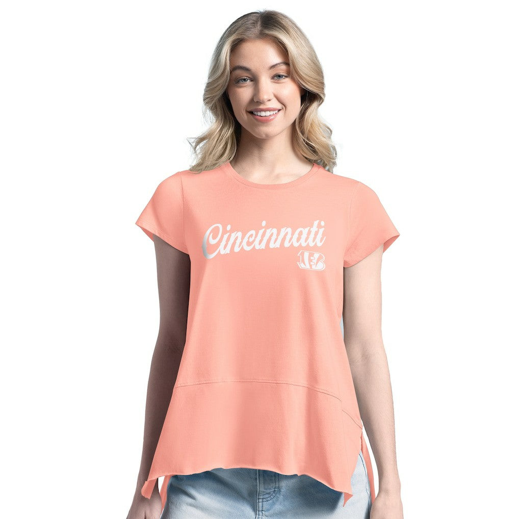 Margaritaville Women's Gametime Is Paradise T-Shirt - Cincinnati Bengals