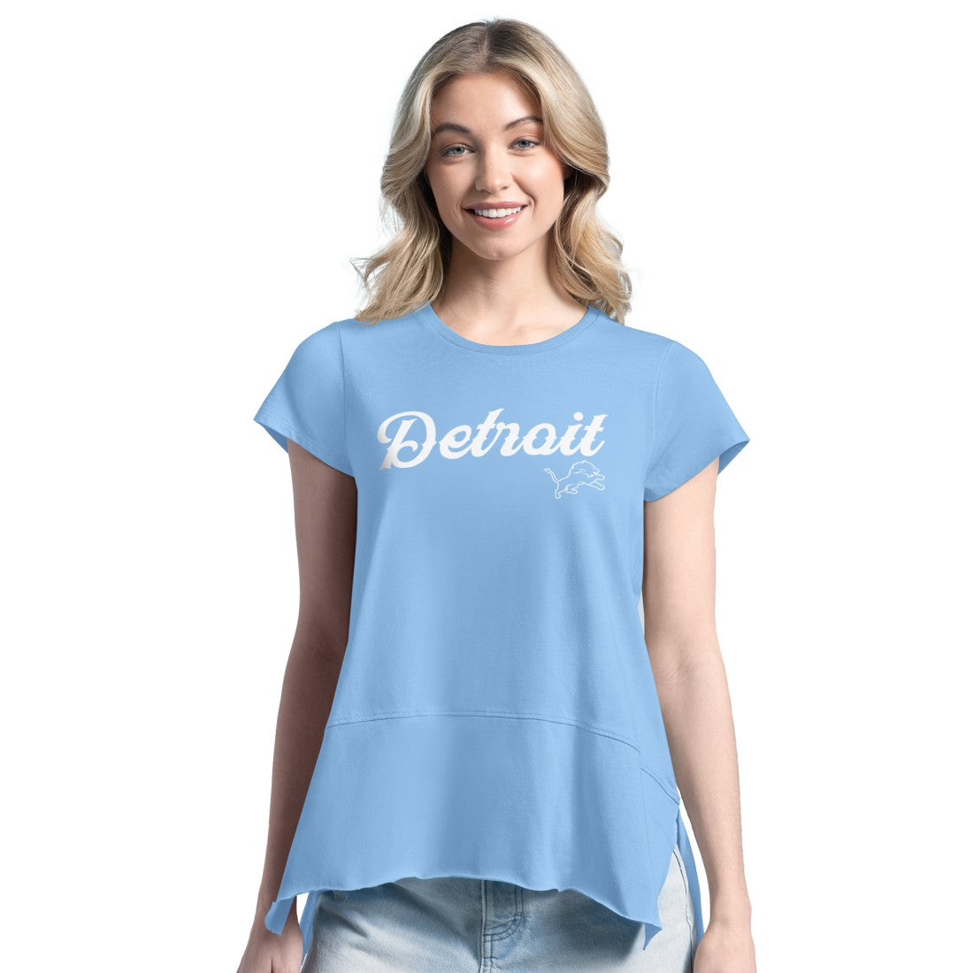 Margaritaville Women's Gametime Is Paradise T-Shirt - Detroit Lions