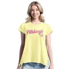 Margaritaville Women's Gametime Is Paradise T-Shirt - Pittsburgh Steelers