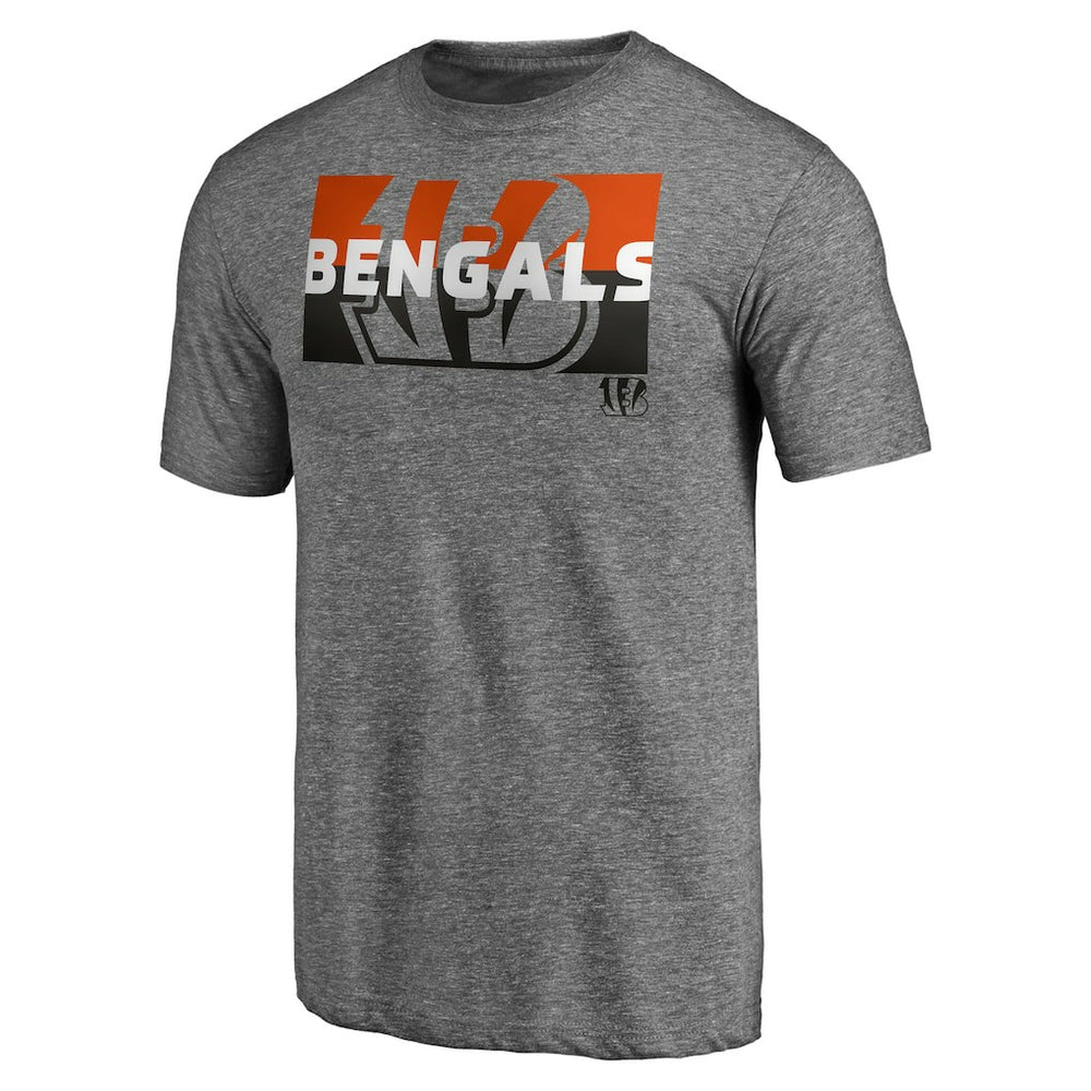 Square Off Tri-Blend T-Shirt - Cincinnati Bengals