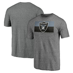 Square Off Tri-Blend T-Shirt - Las Vegas Raiders