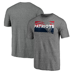 Square Off Tri-Blend T-Shirt - New England Patriots