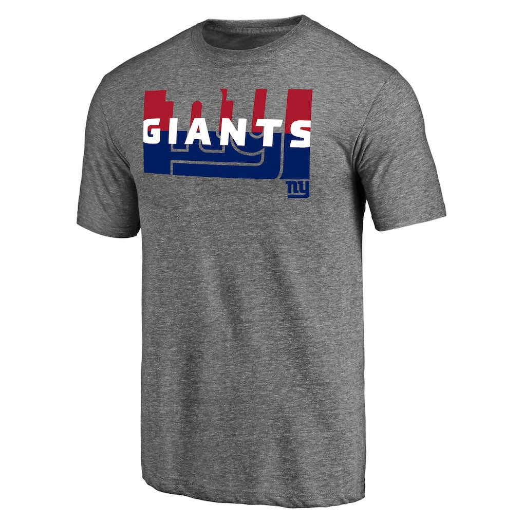 Square Off Tri-Blend T-Shirt - New York Giants