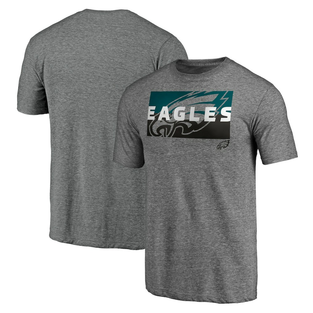 Square Off Tri-Blend T-Shirt - Philadelphia Eagles