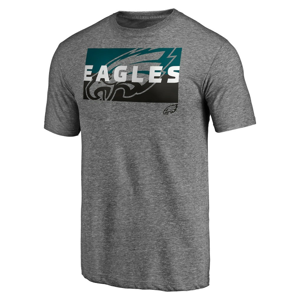 Square Off Tri-Blend T-Shirt - Philadelphia Eagles