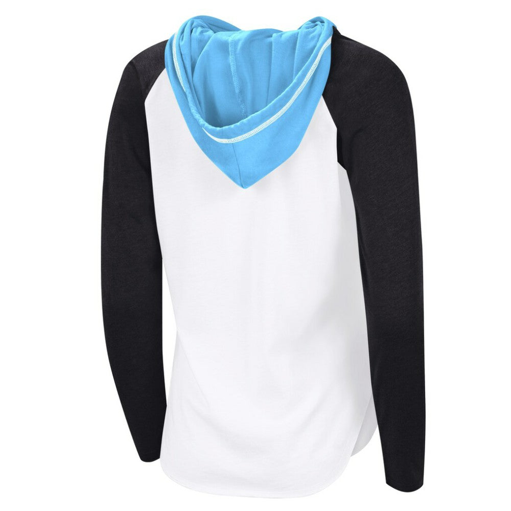 NHL White Utah Mammoth G-III 4Her by Carl Banks Women's VIP Raglan Long Sleeve Hoodie T-Shirt