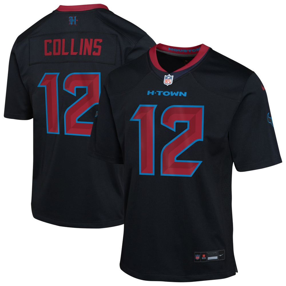 Nico Collins  Youth Alternate Game Jersey - Houston Texans
