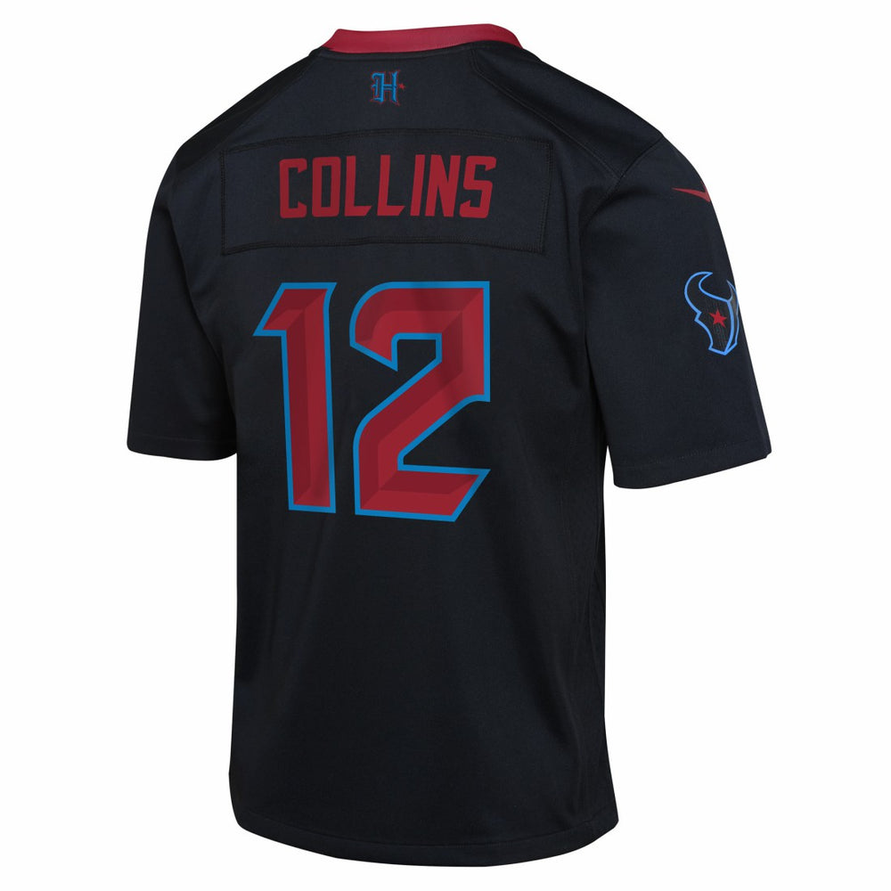 Nico Collins  Youth Alternate Game Jersey - Houston Texans