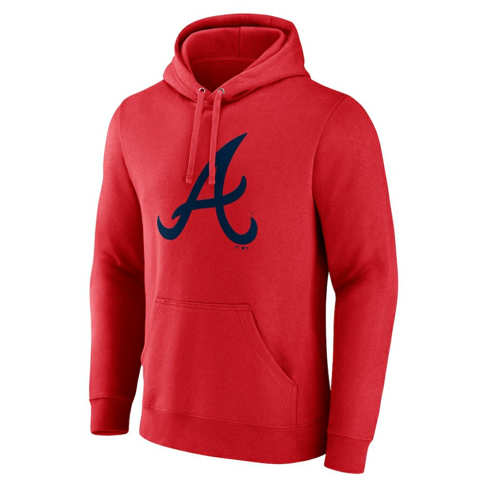 MLB Atlanta Braves Official Logo Pullover Hoodie