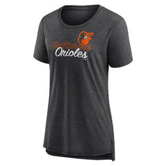 MLB Baltimore Orioles Women's Practice Time Tri-Blend T-Shirt