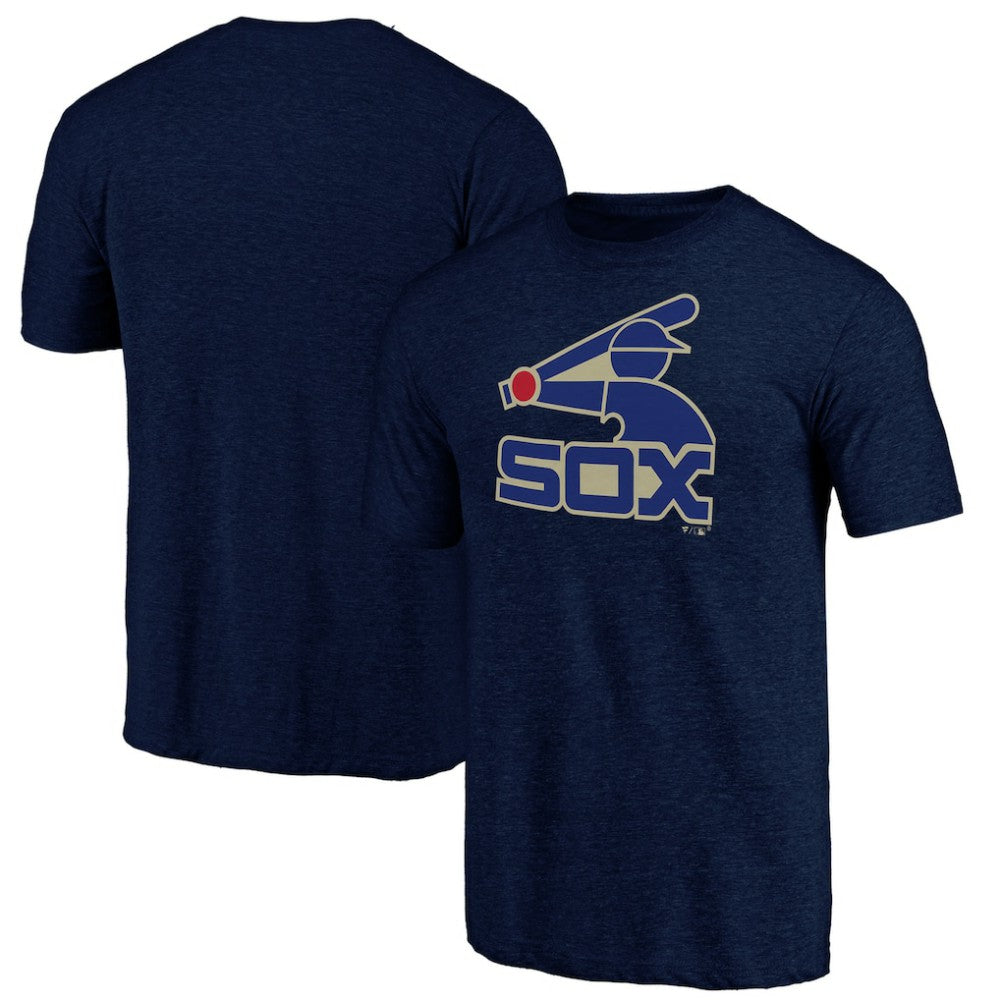 MLB Chicago White Sox Cooperstown Official Logo Tri-Blend T-Shirt
