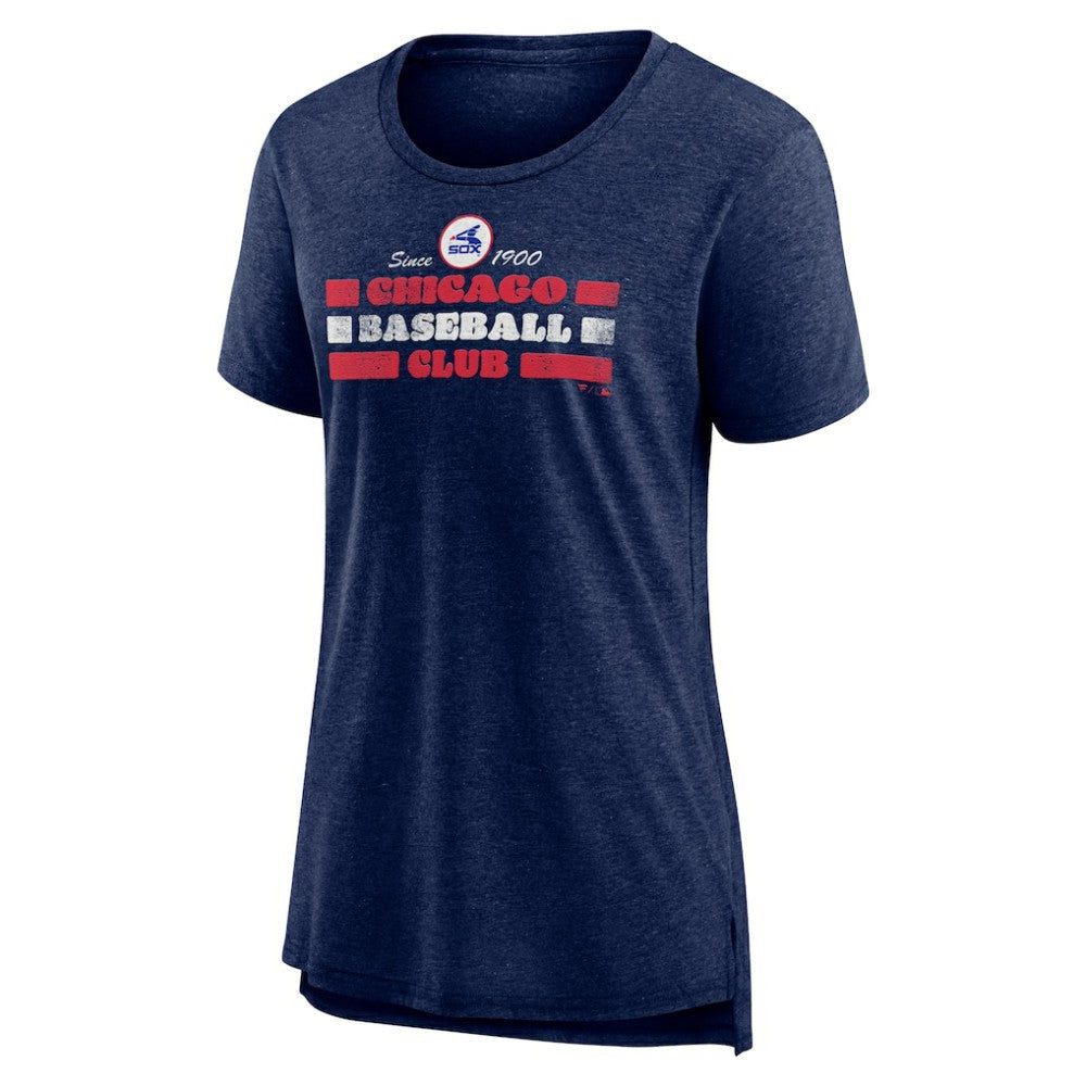 MLB Chicago White Sox Women's Power Swing Tri-Blend T-Shirt