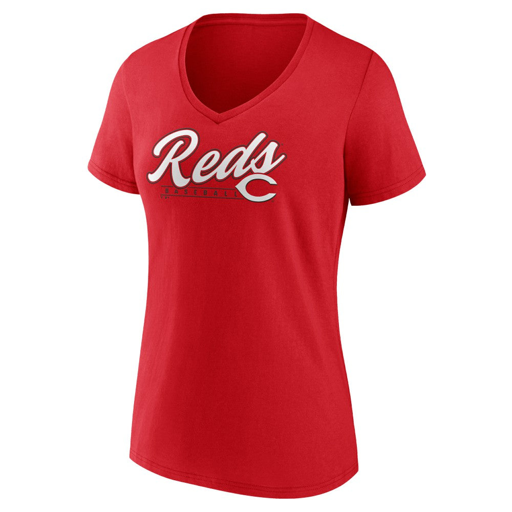 MLB Cincinnati Reds Women's One And Only V-Neck T-Shirt
