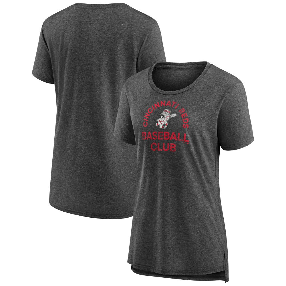 MLB Cincinnati Reds Women's Selected First Tri-Blend T-Shirt