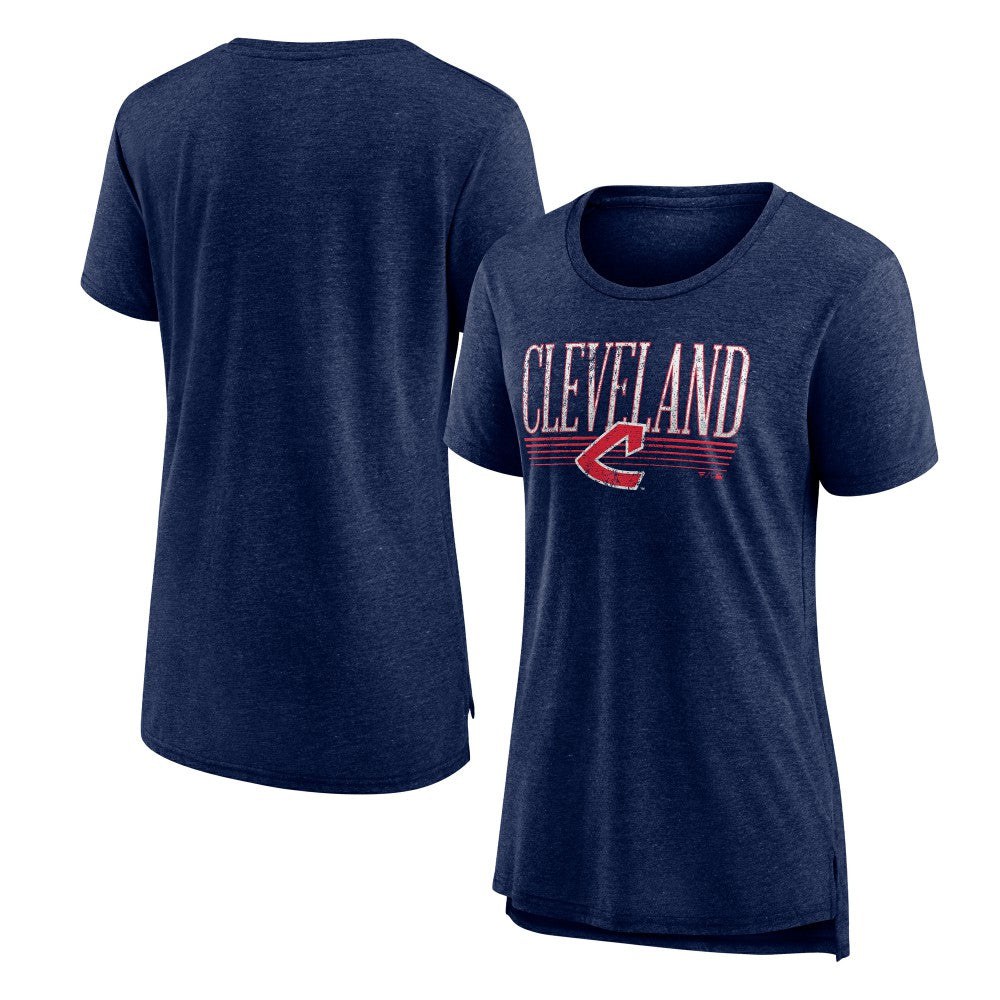 MLB Cleveland Guardians Women's Toppler Tri-Blend T-Shirt