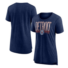 MLB Detroit Tigers Women's Toppler Tri-Blend T-Shirt