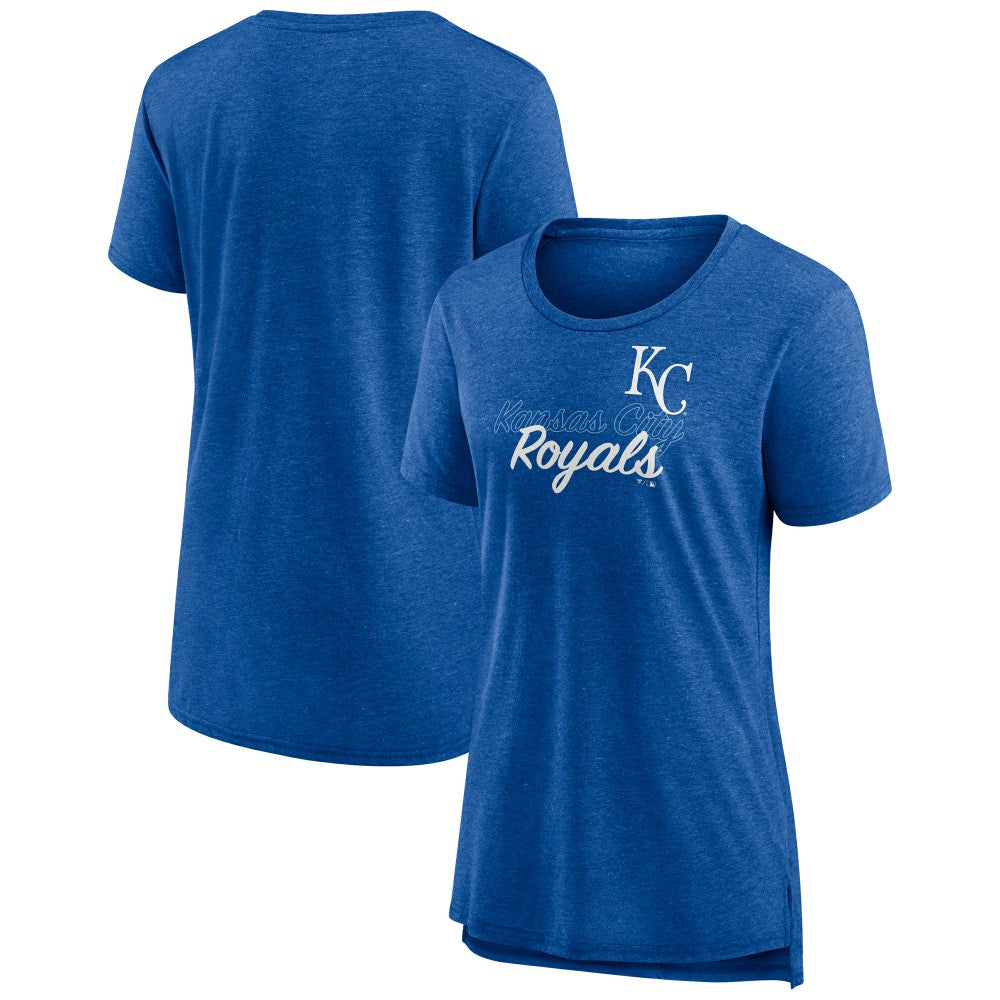 MLB Kansas City Royals Women's Practice Time Tri-Blend T-Shirt