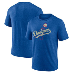 MLB Los Angeles Dodgers Cooperstown Series Sweep Tri-Blend T-Shirt