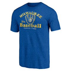 MLB Milwaukee Brewers Our Game Tri-Blend T-Shirt