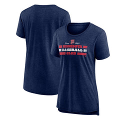 MLB Minnesota Twins Women's Power Swing Tri-Blend T-Shirt