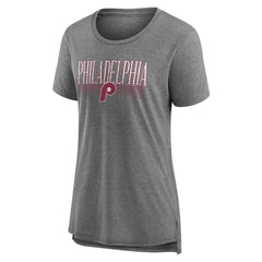MLB Philadelphia Phillies Women's Toppler Tri-Blend T-Shirt