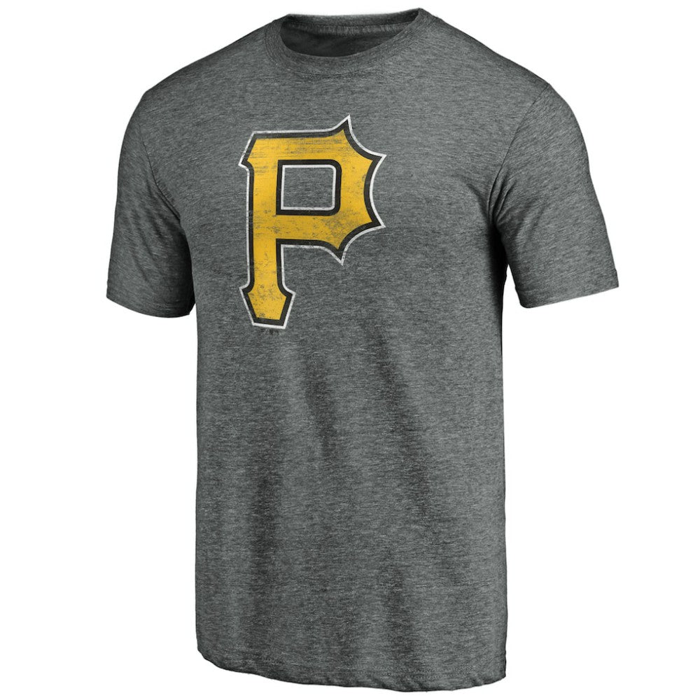 MLB Pittsburgh Pirates Weathered Official Logo Tri-Blend T-Shirt