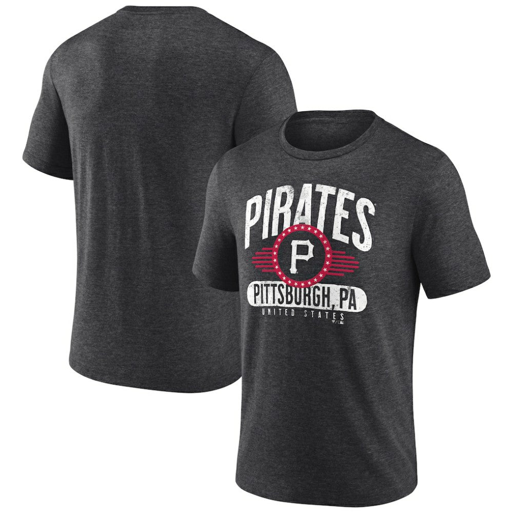 MLB Pittsburgh Pirates Badge of Honor Tri-Blend T-Shirt
