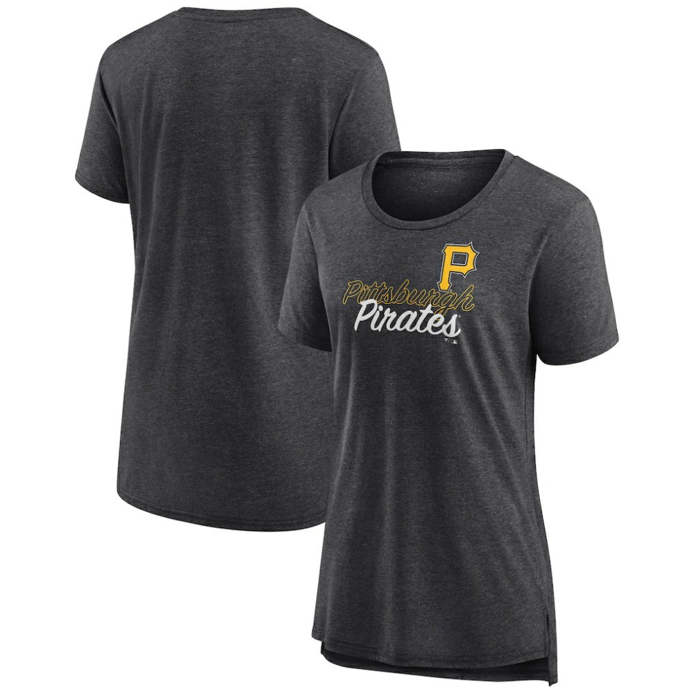 MLB Pittsburgh Pirates Women's Practice Time Tri-Blend T-Shirt